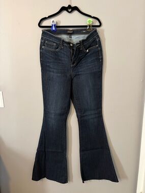 Judy Blue Long Dark Blue Women's Flare Jeans size 9/29